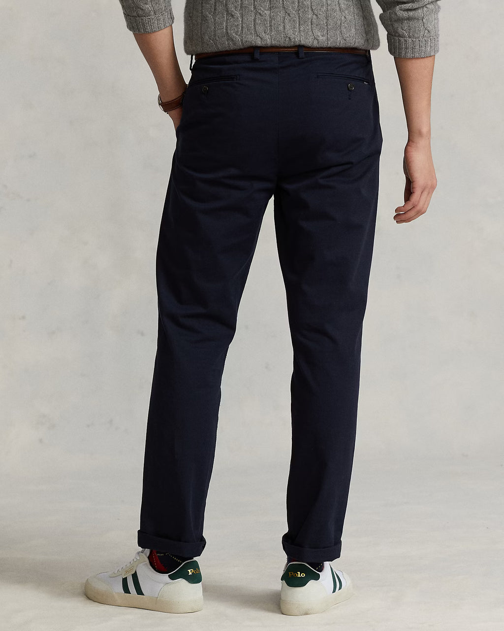 Stretch Straight Fit Chino Trouser