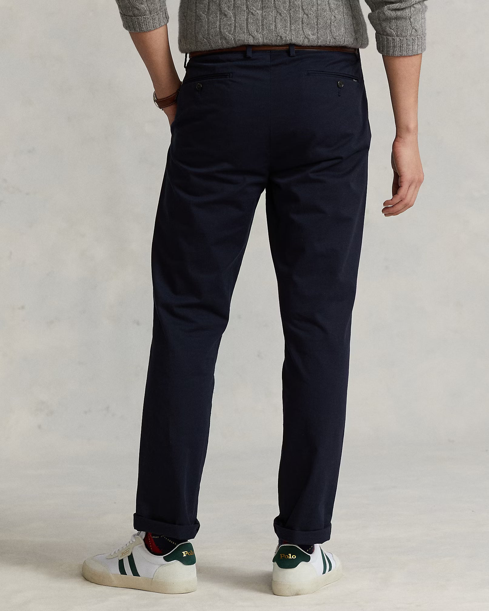 Stretch Straight Fit Chino Trouser