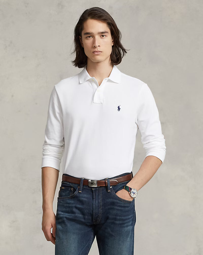 Luca Textured Knit Polo