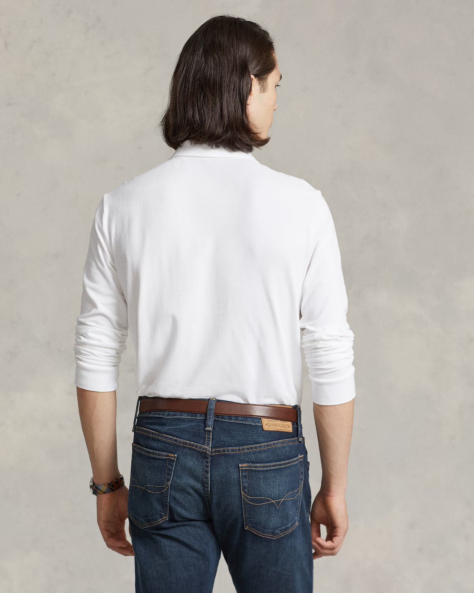 Luca Textured Knit Polo